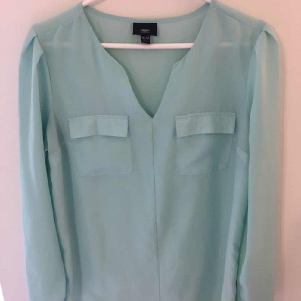 Sheer Mint Mossimo Tunic
